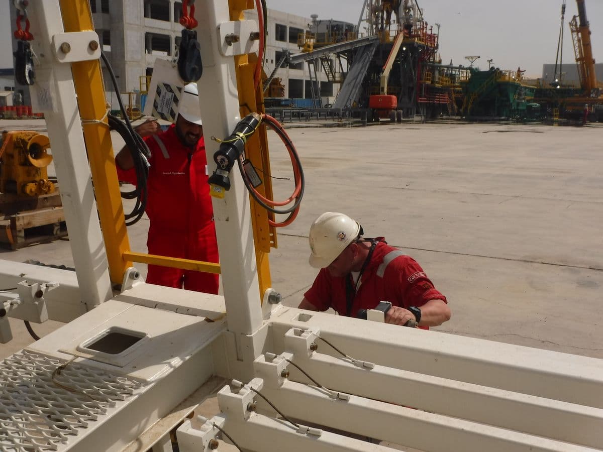 تدقيق مرافق أحواض البناء والإصلاح